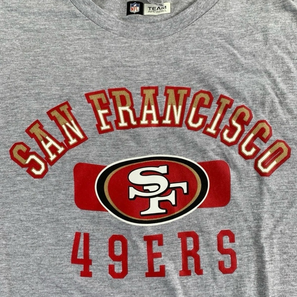 NFL San Francisco 49ers Gray T-Shirt Men’s XL